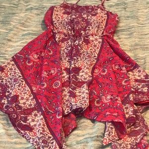 EUC Girls Asymmetrical Dress